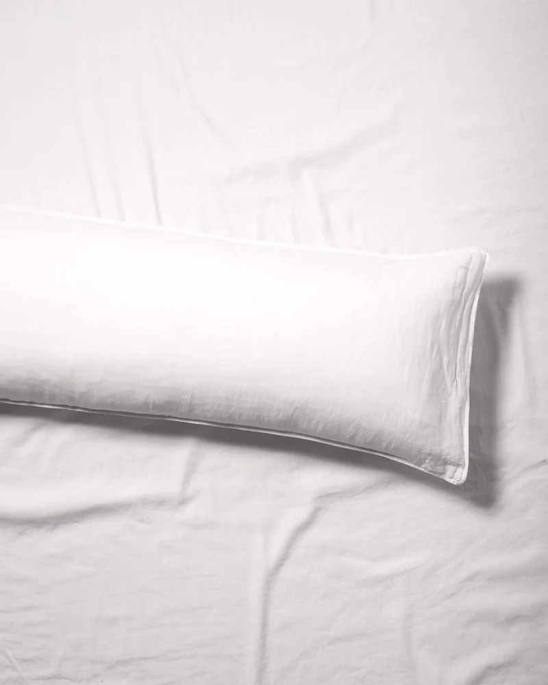 bedMATE Pillowcase Linen White