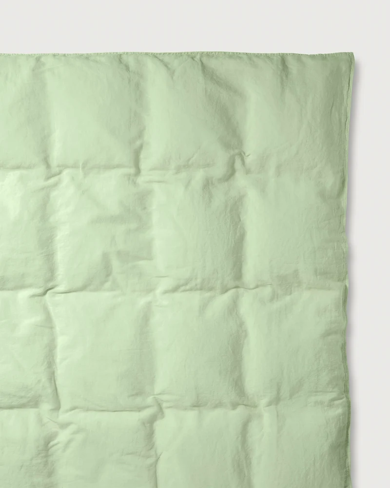 Duvet Cover Linen Green Mint