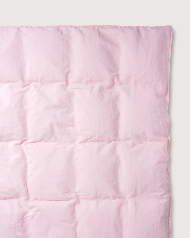 Duvet Cover Linen Shell Pink