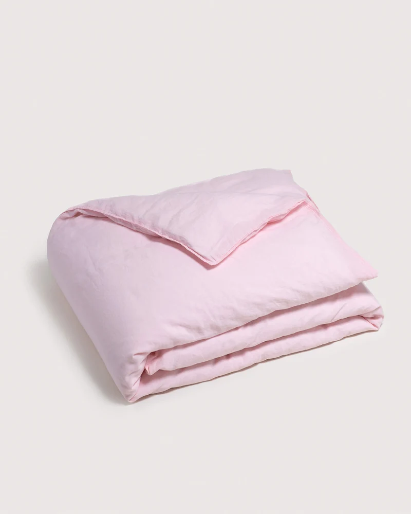 Duvet Cover Linen Shell Pink