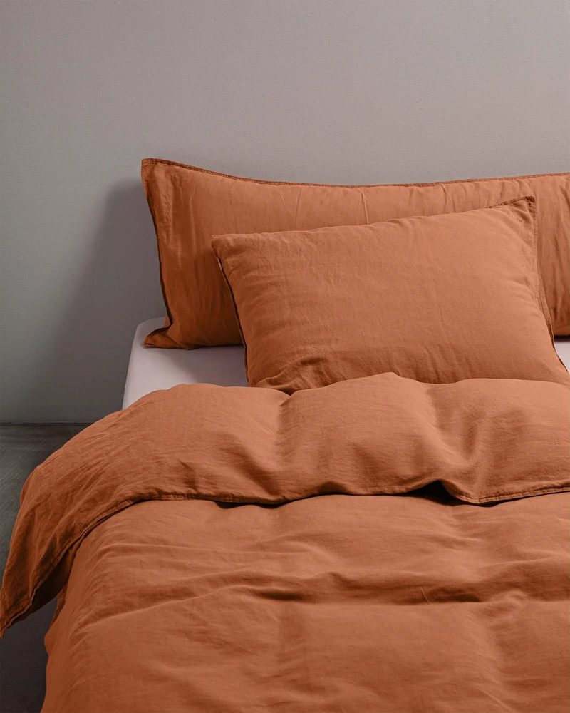 Duvet Cover Linen Terra