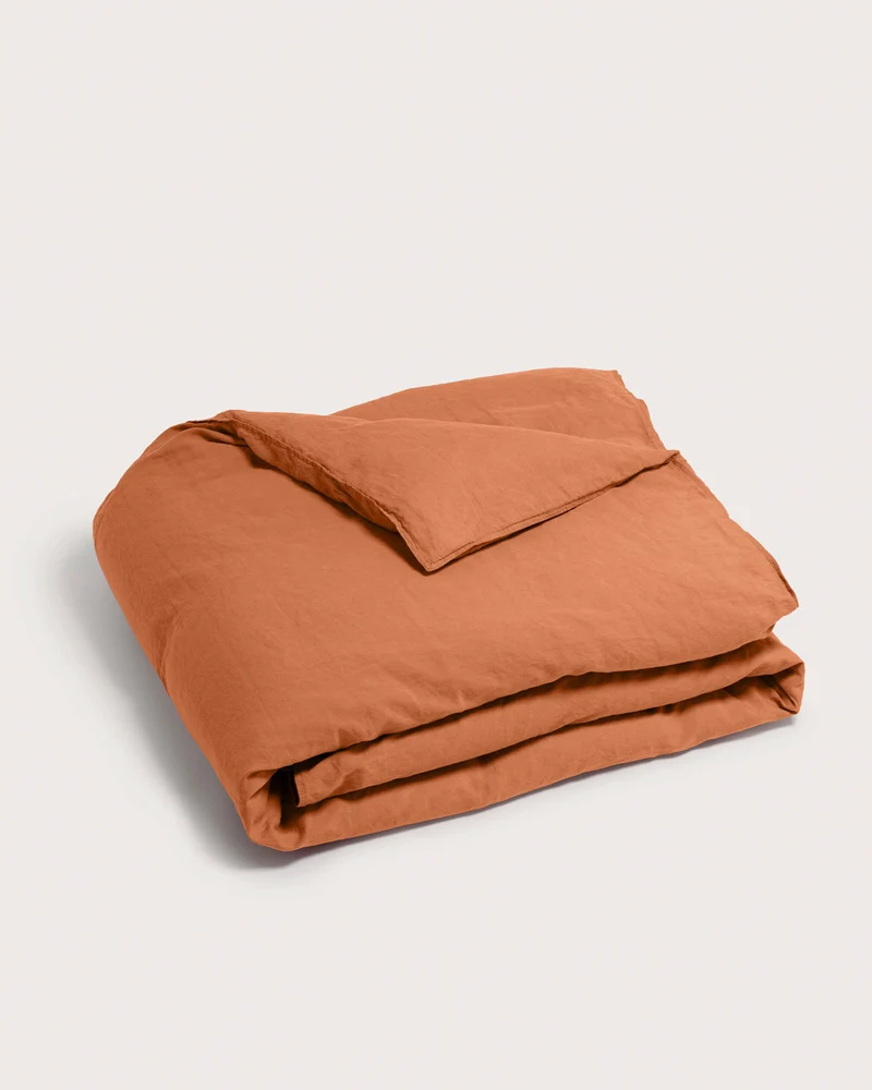 Duvet Cover Linen Terra