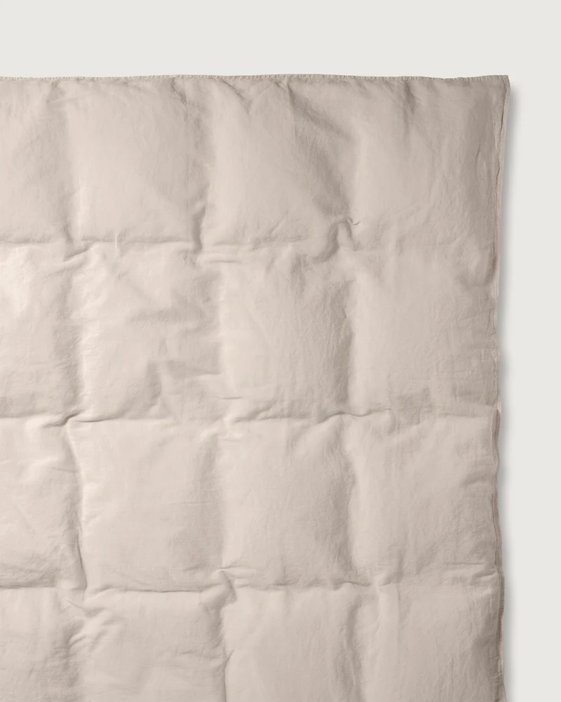 Duvet Cover Linen Dune
