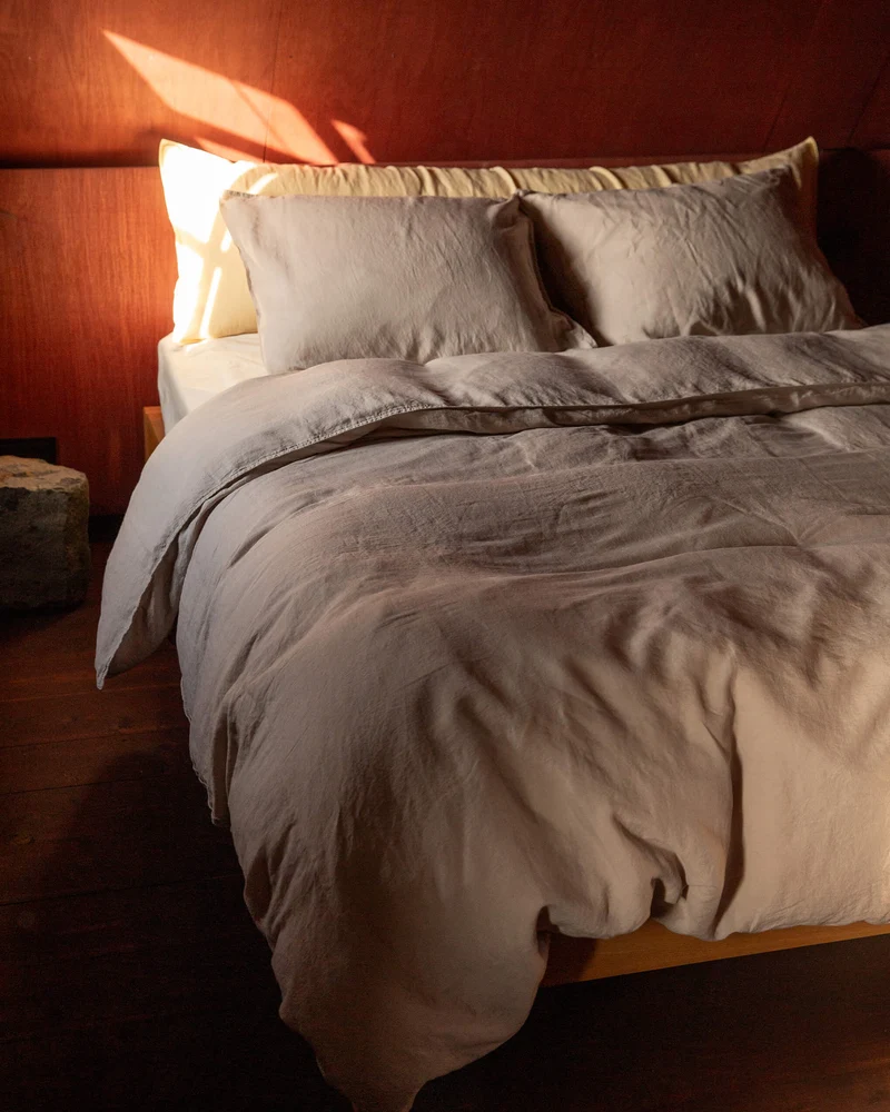 Duvet Cover Linen Dune
