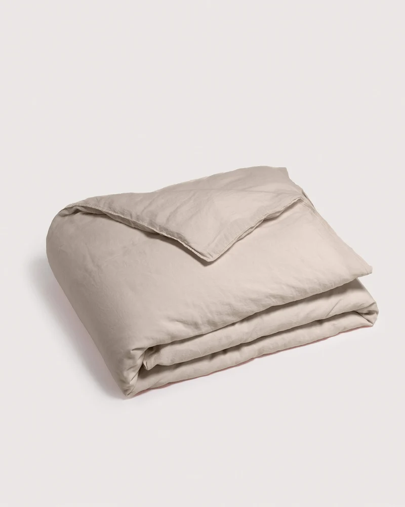 Duvet Cover Linen Dune