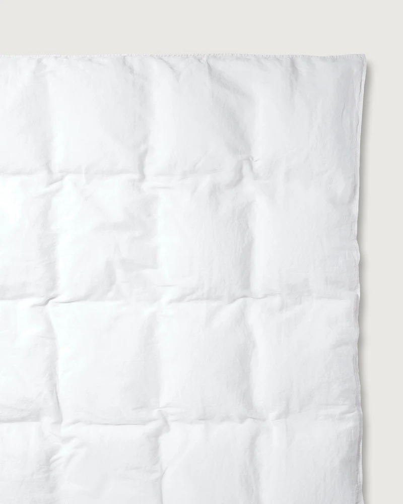 Duvet Cover Linen White