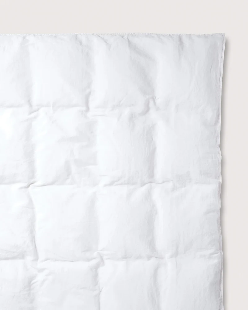 Duvet Cover Linen White