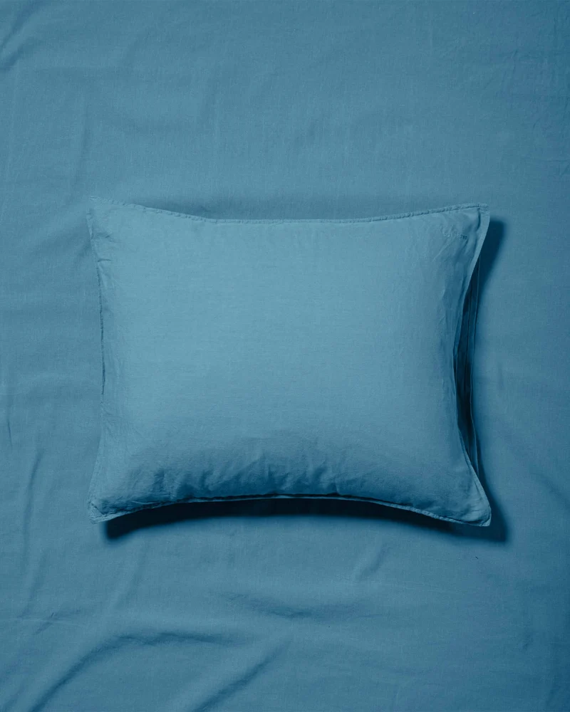 Pillowcase Linen True Blue