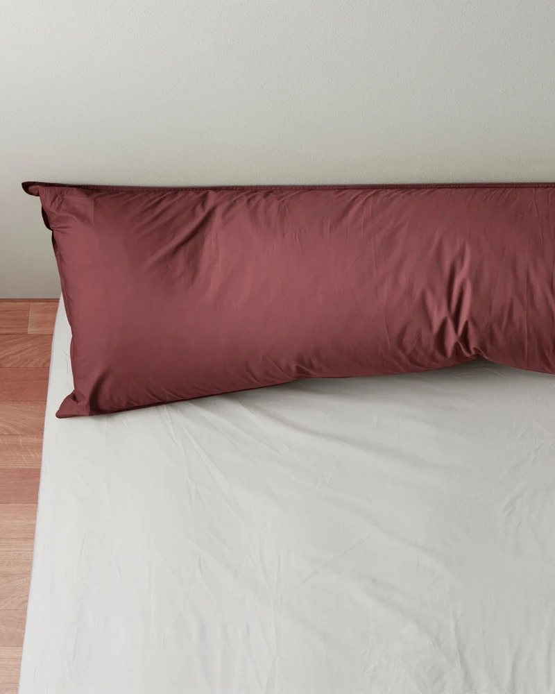 bedMATE Pillowcase Cotton Brique Red