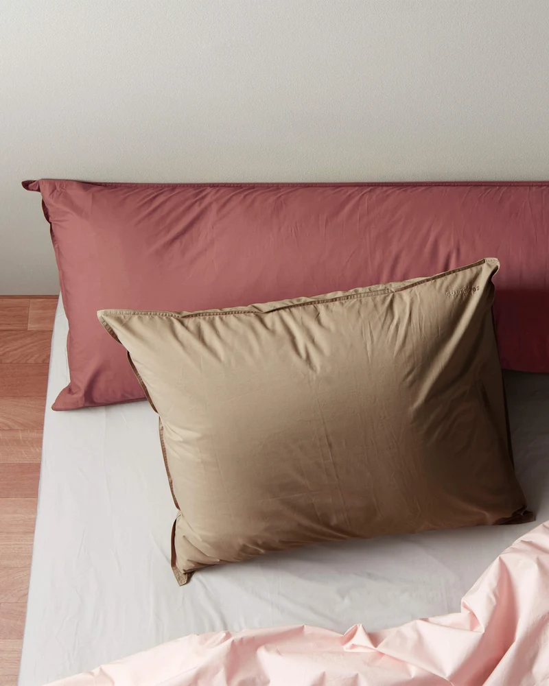 bedMATE Pillowcase Cotton Brique Red
