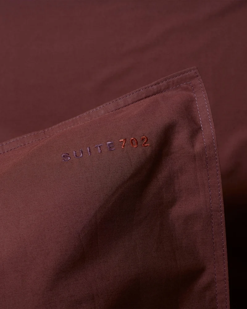 bedMATE Pillowcase Cotton Brique Red