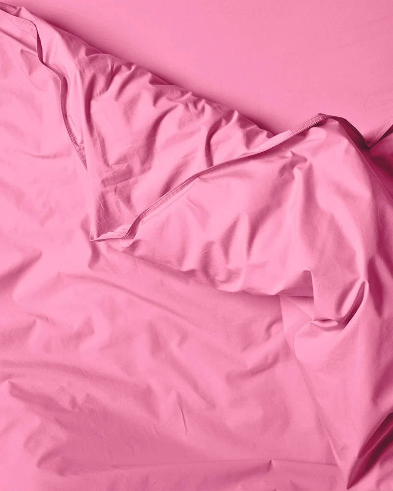 Duvet Cover Cotton Pink Candy