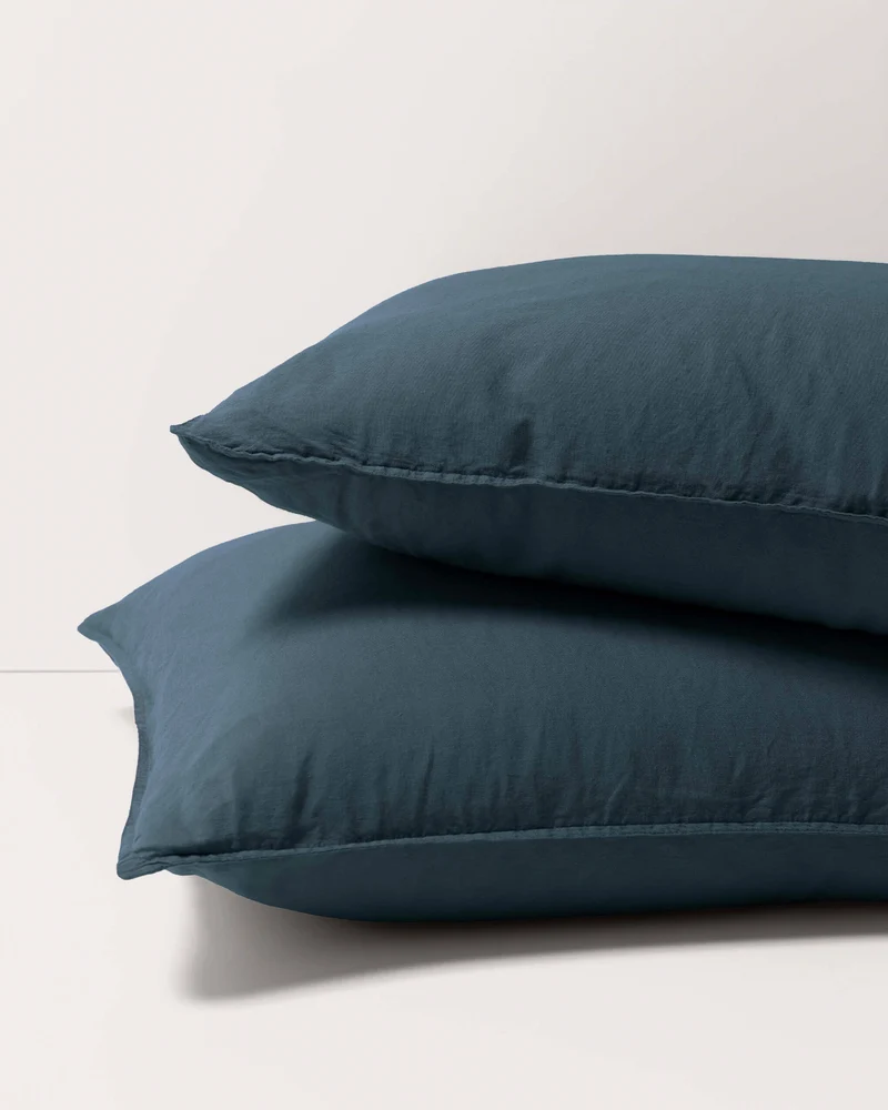 Pillowcase Linen Midnight Blue