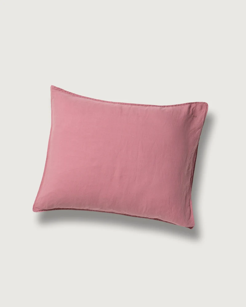 Pillowcase Linen Mauve Rose