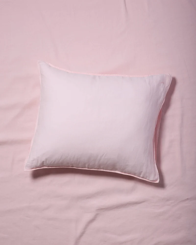 Pillowcase Linen Shell Pink