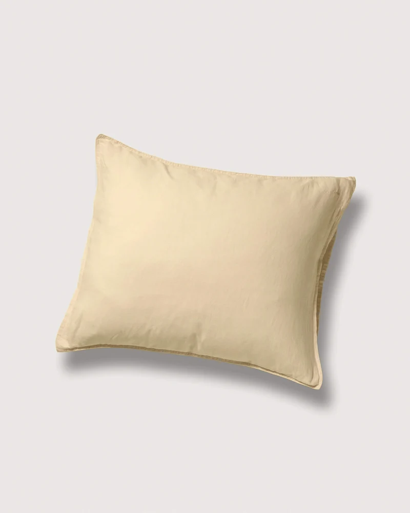 Pillowcase Linen Creamy Yellow