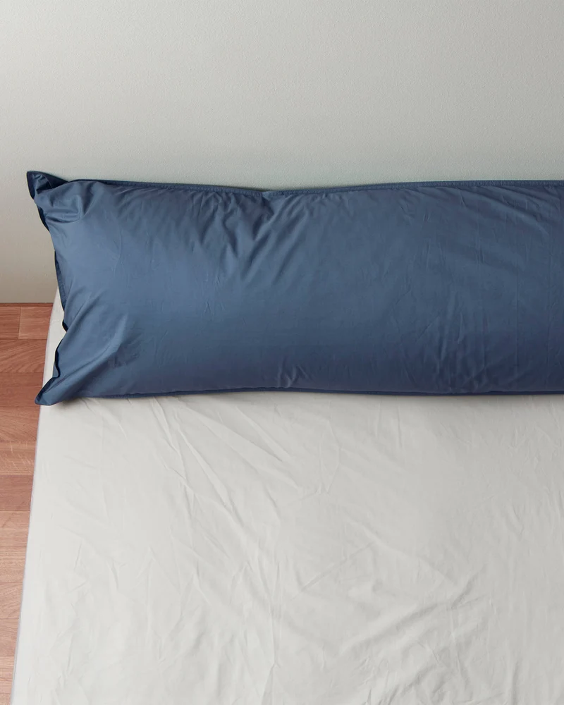 bedMATE Pillowcase Cotton Navy Blue