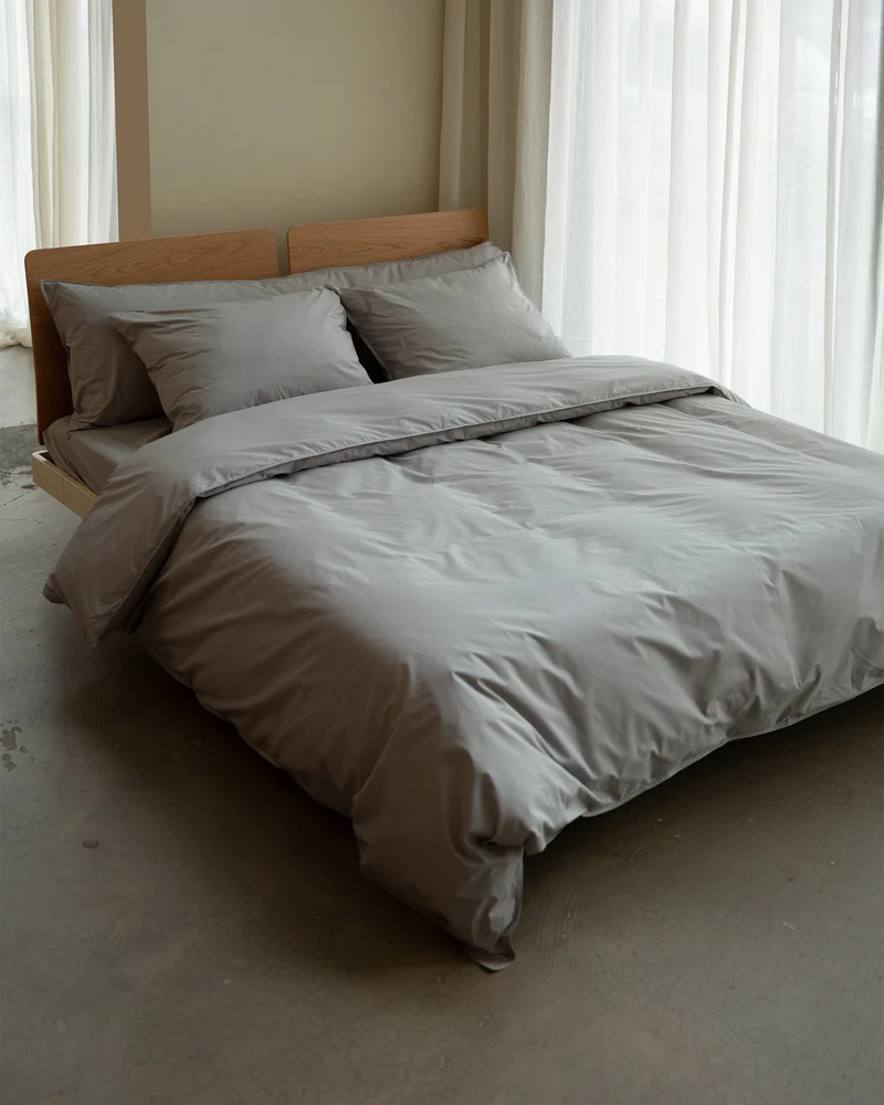Duvet Cover Cotton Urban Grey