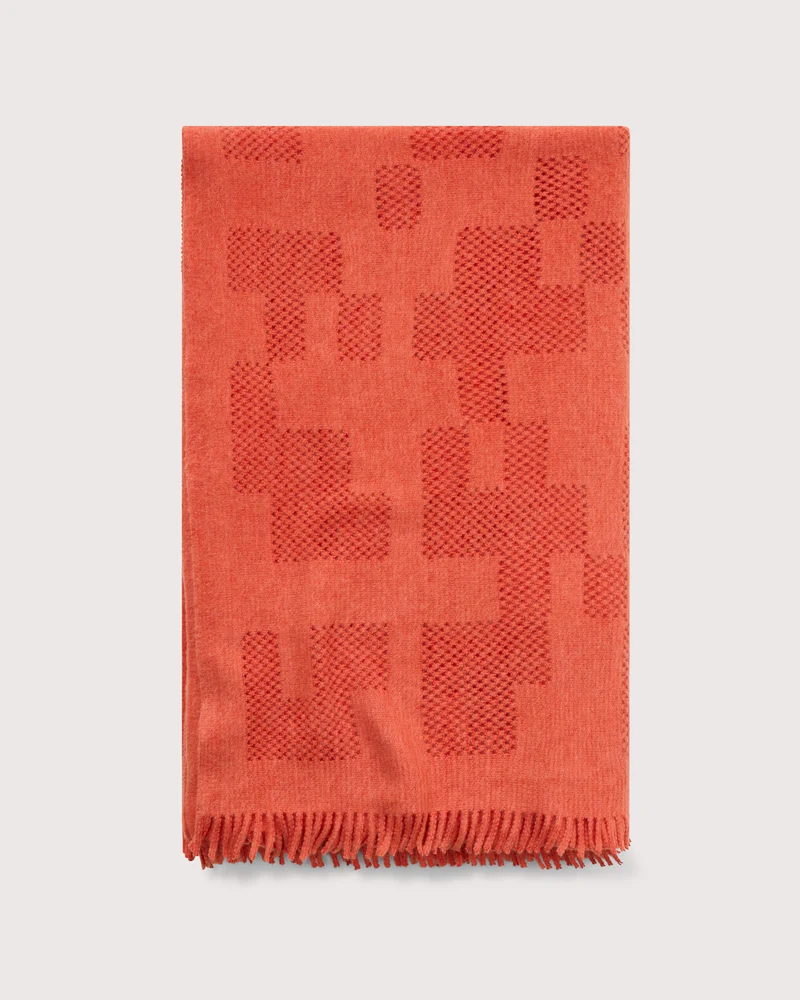 Bedspread Mesh Tomato Red