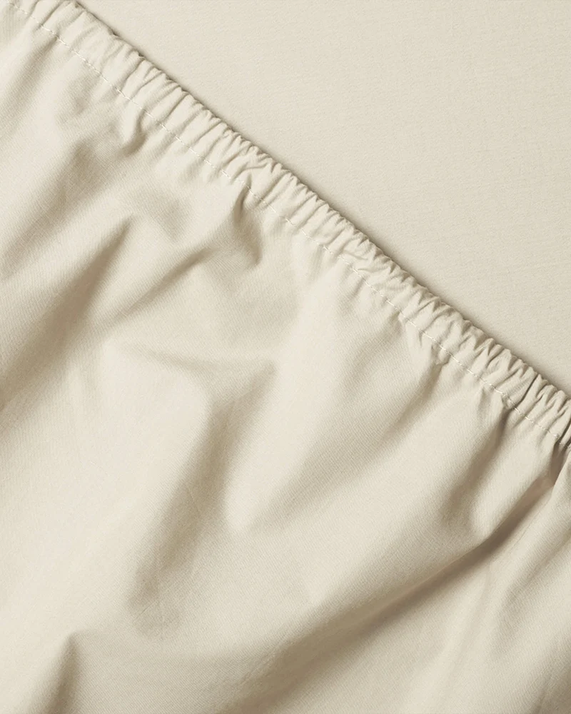 Fitted Sheet Cotton Ecru
