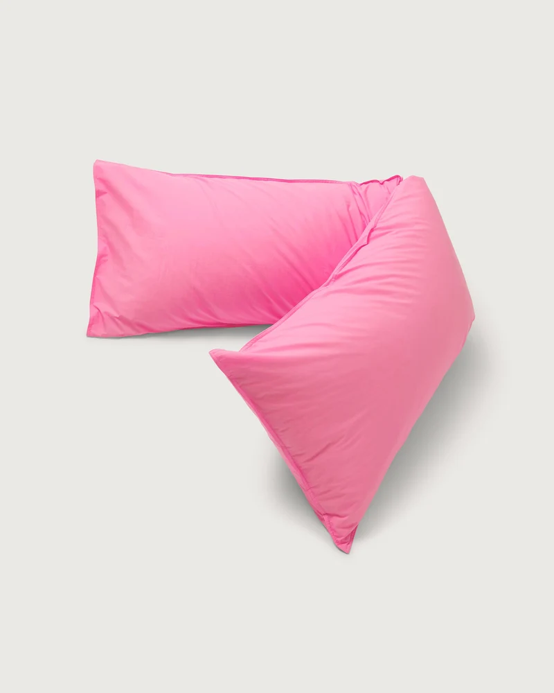 bedMATE Pillowcase Cotton Pink Candy