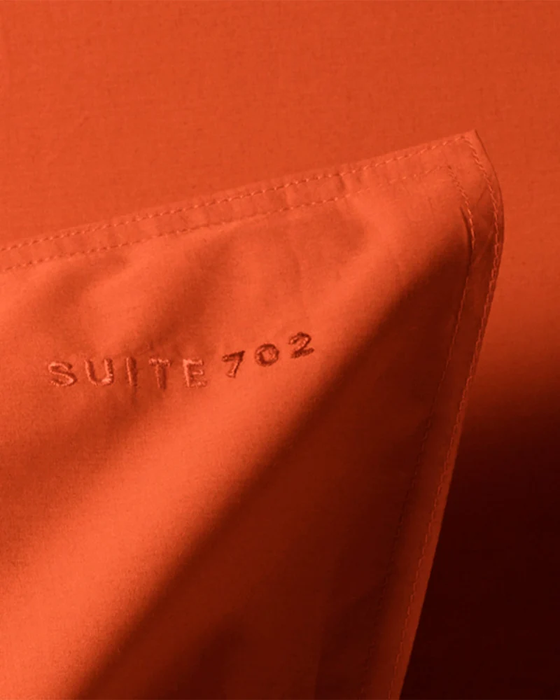 bedMATE Pillowcase Cotton Poppy Orange