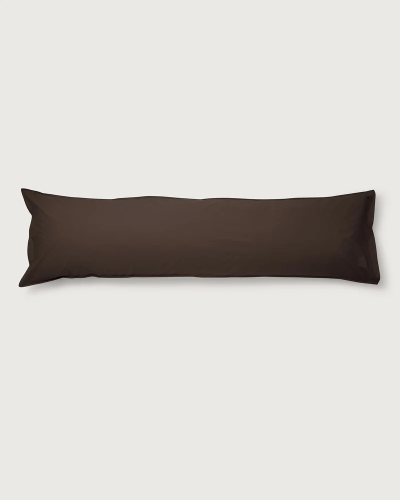 bedMATE Pillowcase Cotton Coffee Brown