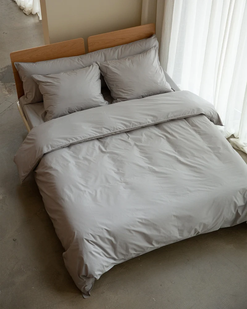 Pillowcase Cotton Urban Grey