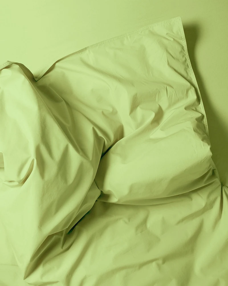 Duvet Cover Cotton Spring Green