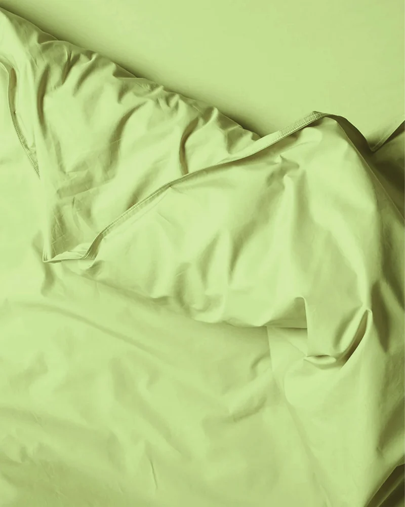 Duvet Cover Cotton Spring Green