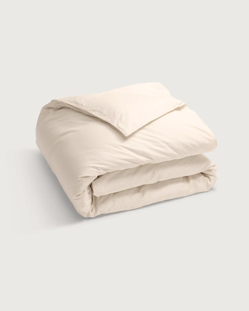 Duvet Cover Satin Ecru