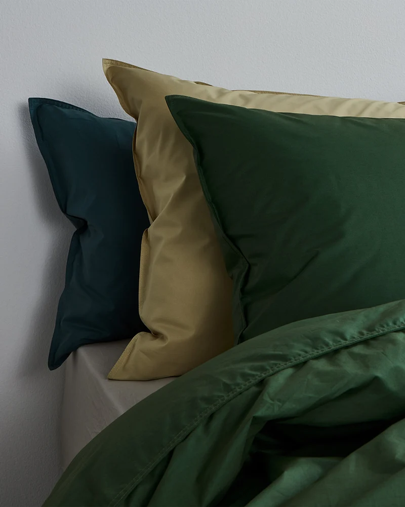 Duvet Cover Cotton Forest Green