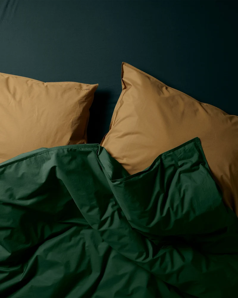 Duvet Cover Cotton Forest Green