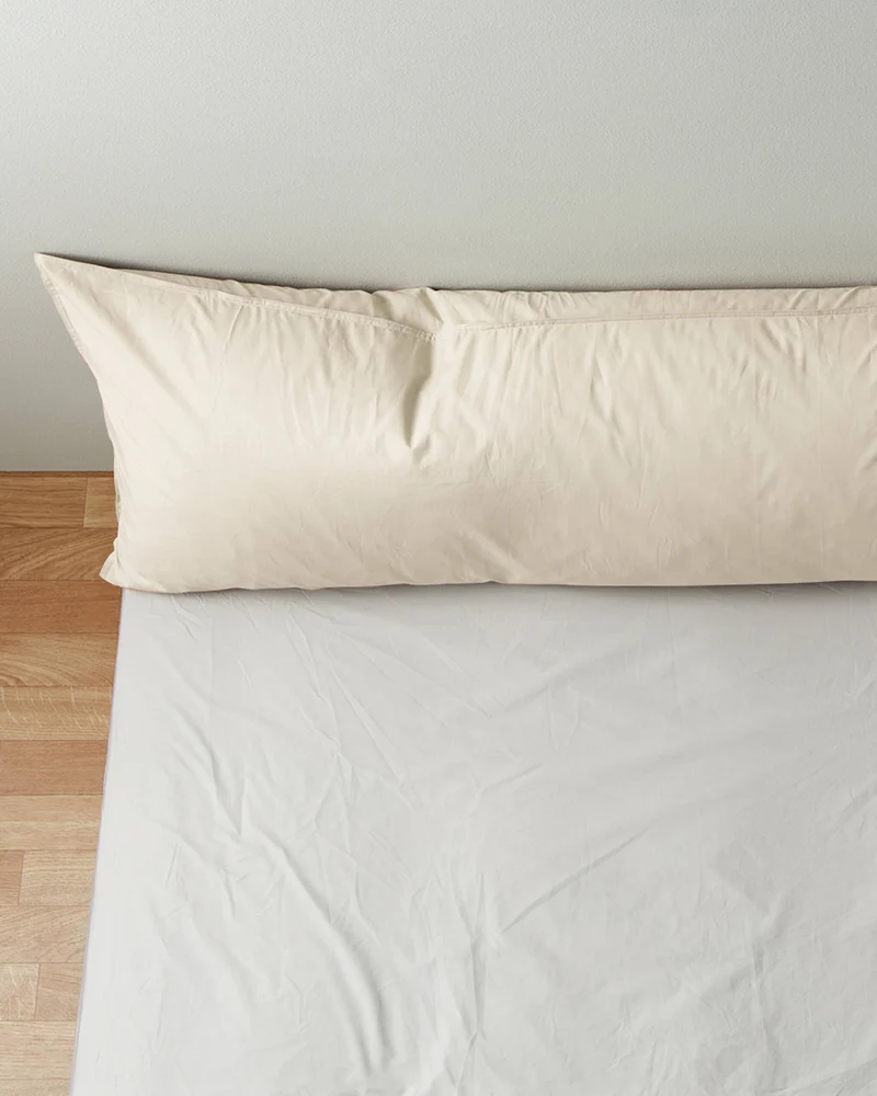 bedMATE Pillowcase Cotton Ecru