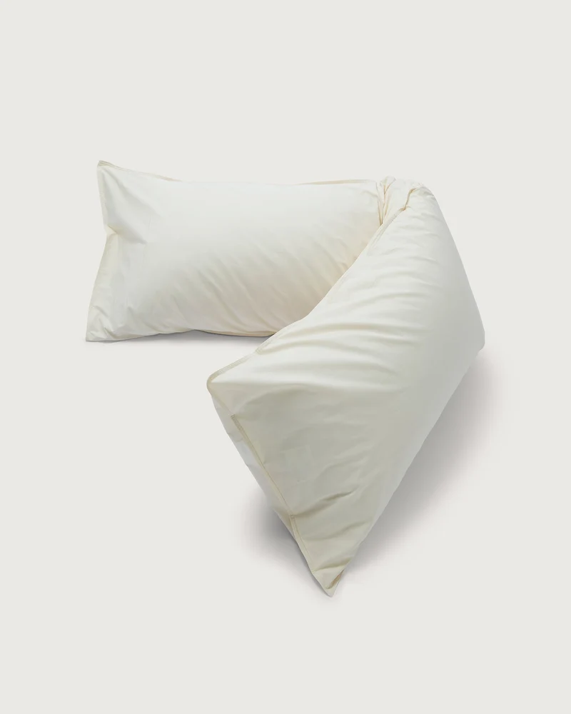 bedMATE Pillowcase Cotton Ecru