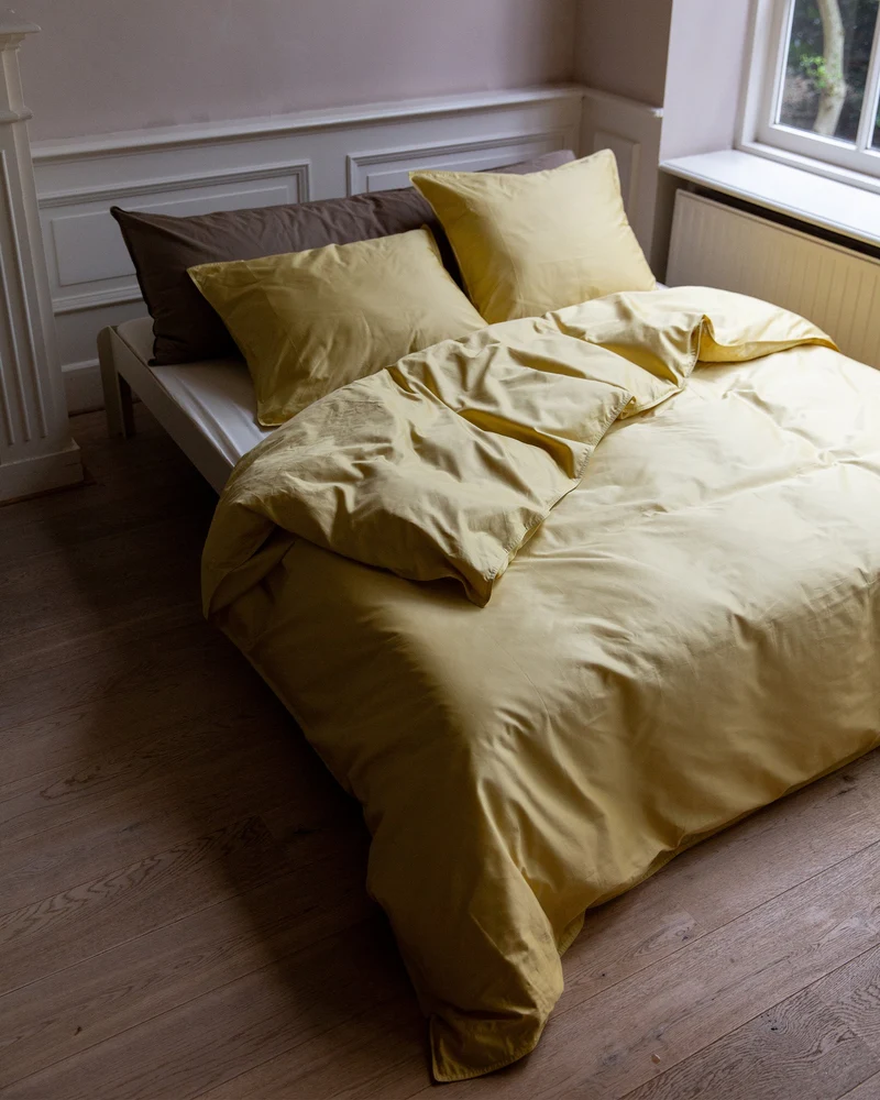 Duvet Cover Satin Buttercream
