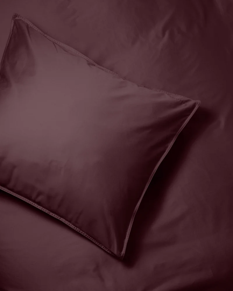 Pillowcase Satin Red Wine
