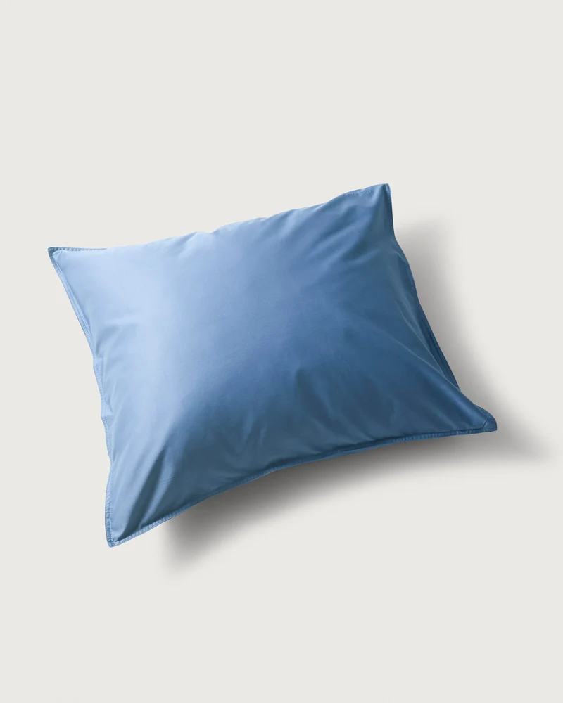 Pillowcase Satin Ocean Blue