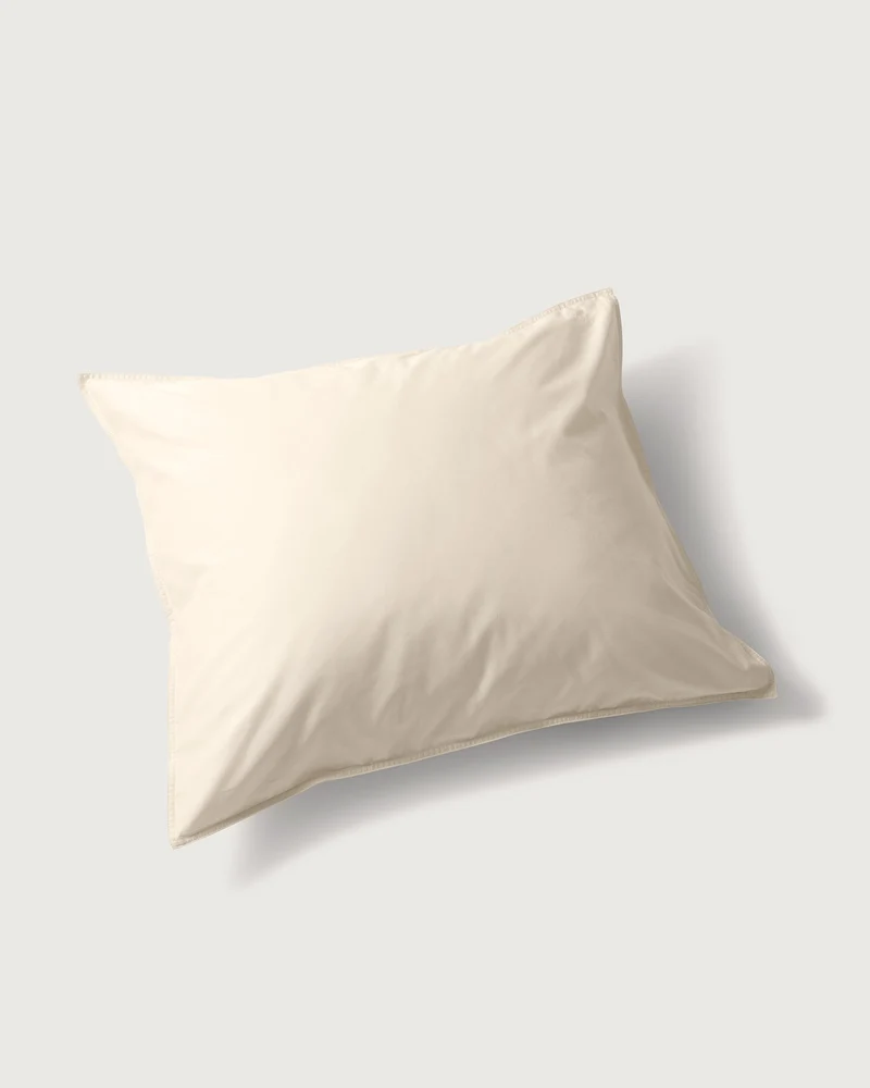 Pillowcase Satin Ecru