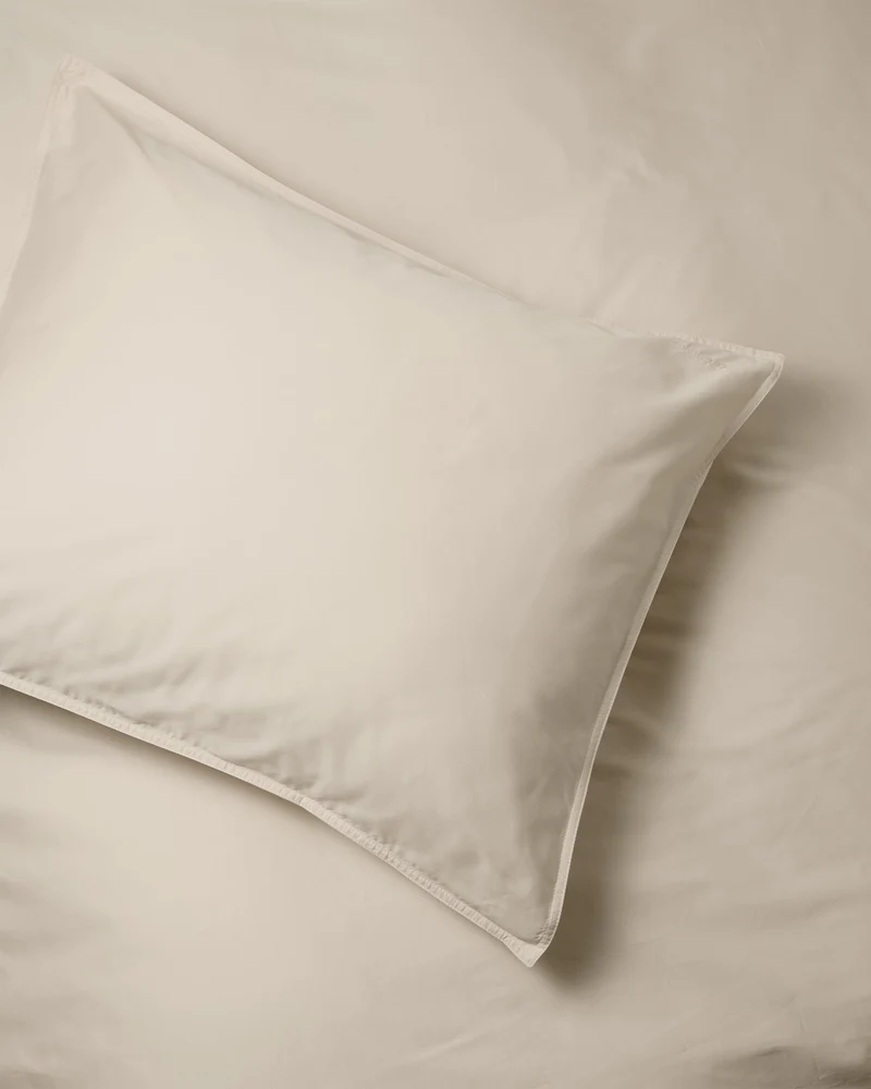 Pillowcase Satin Ecru