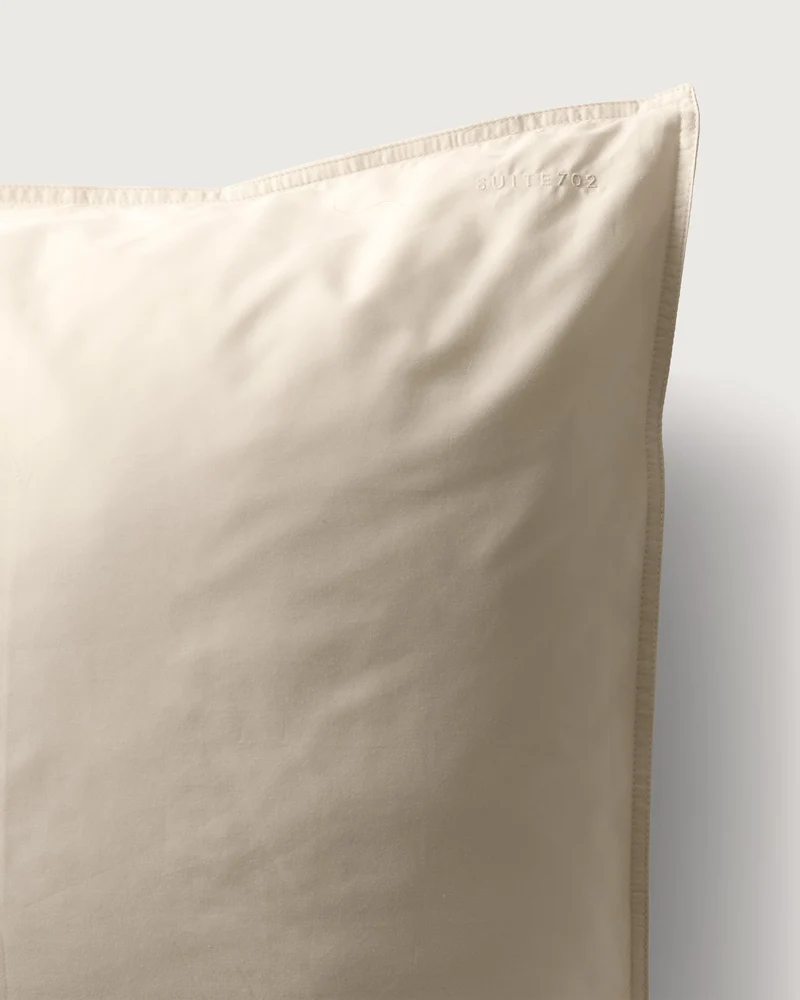 Pillowcase Satin Ecru