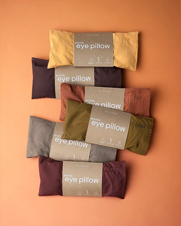 Aroma Eye Pillow Brique Red