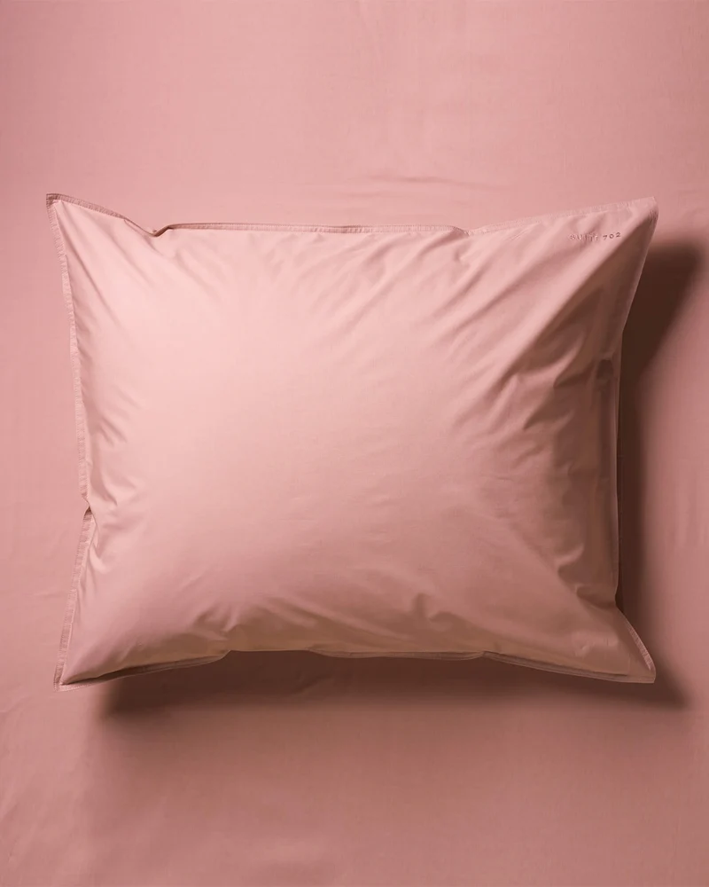 Pillowcase Cotton Dusty Rose