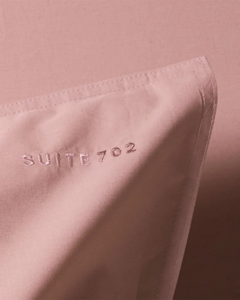 Pillowcase Cotton Dusty Rose