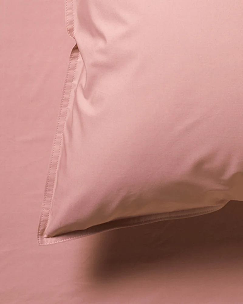 Pillowcase Cotton Dusty Rose