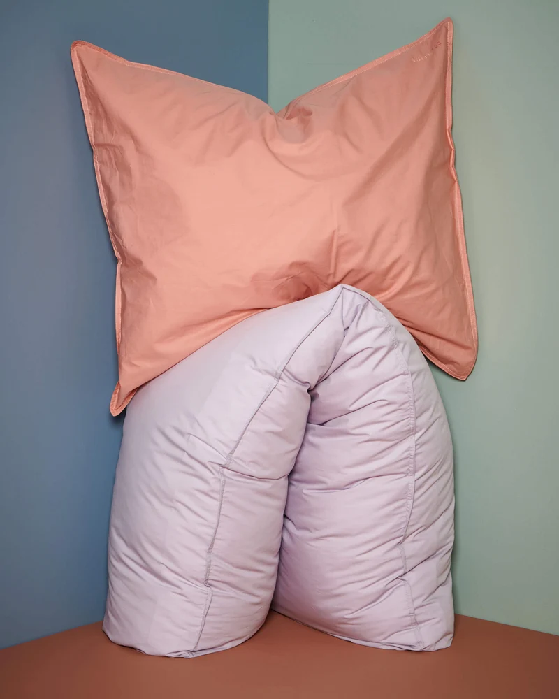 Pillowcase Cotton Dusty Rose